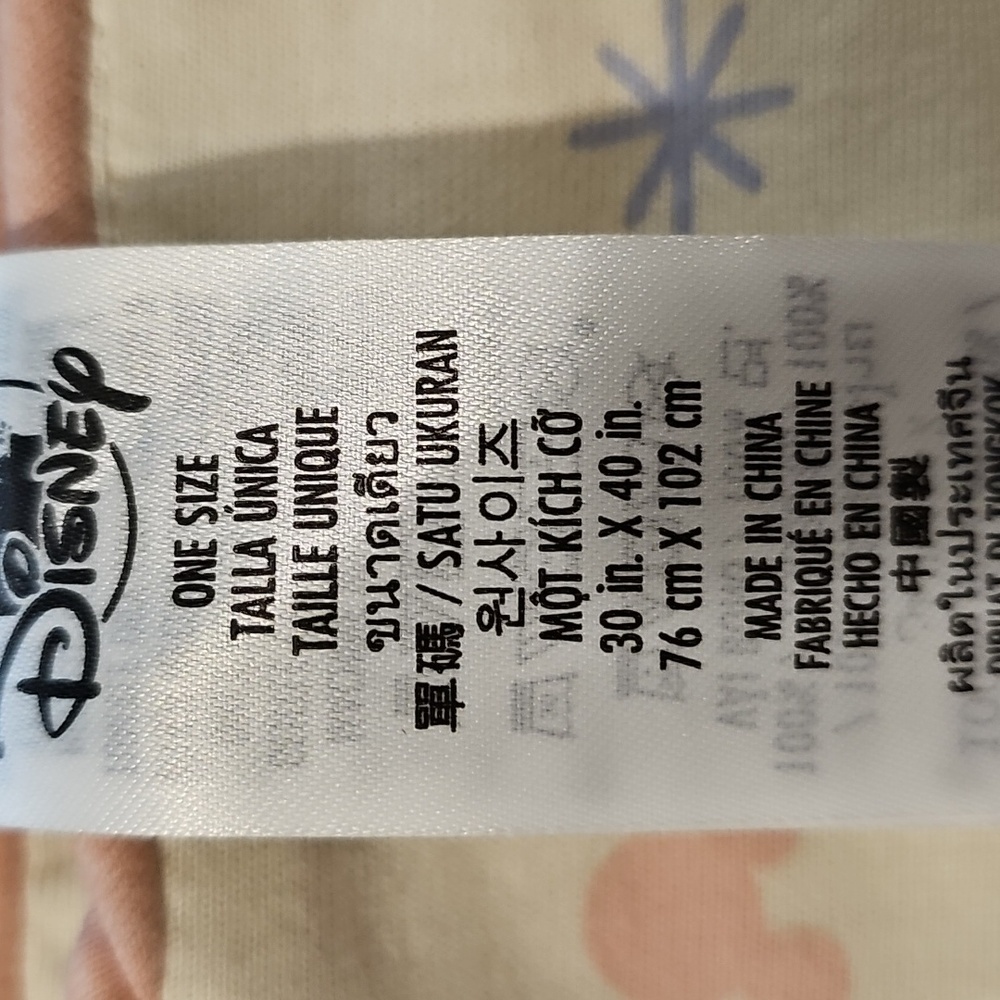 Disney Milestones Blanket - Great Used Condition - Very Clean, 30 x 40. - Picture 10 of 11